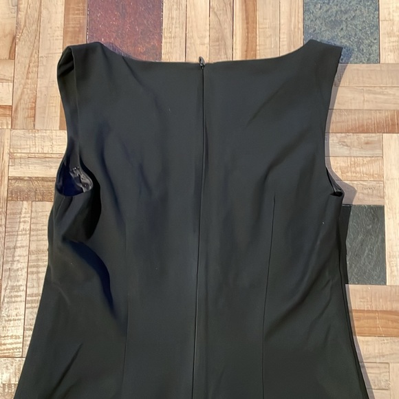 Jacob 3/4 length Black Midi Sleeveless Dress - Picture 2 of 3